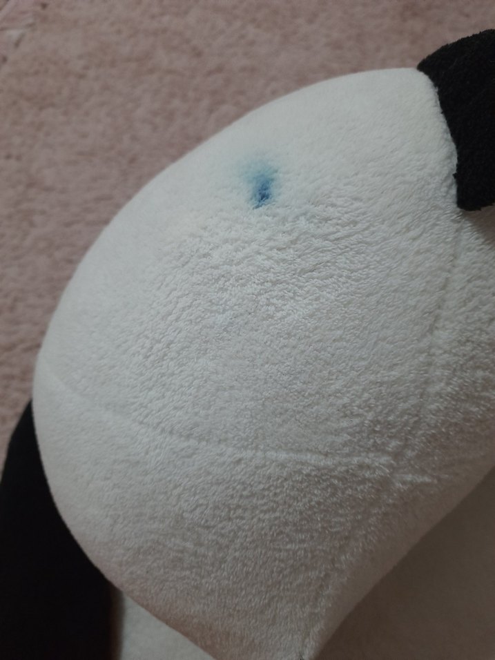 Gri Siyah Peluş Panda Oyuncak - Görsel 4