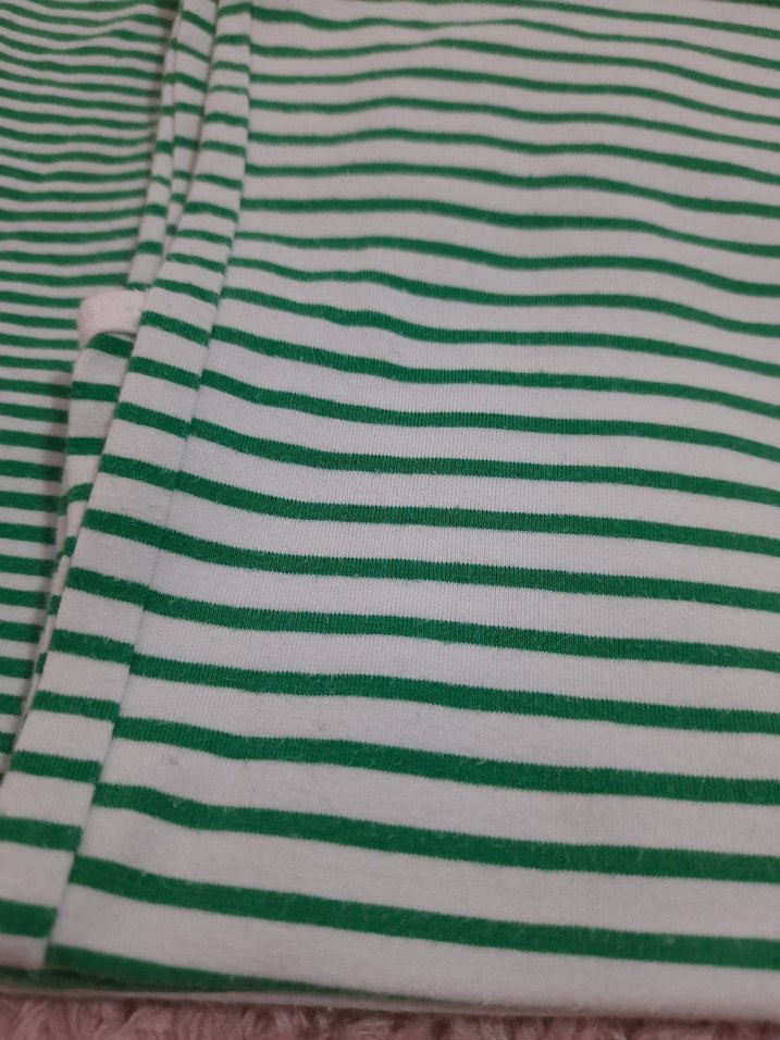 Yeşil Çizgili Bebek atleti 2'li - Görsel 3