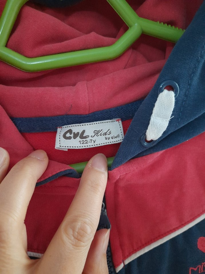 Erkek Çocuk Lacivert Fermuarlı Sweatshirt - Görsel 5