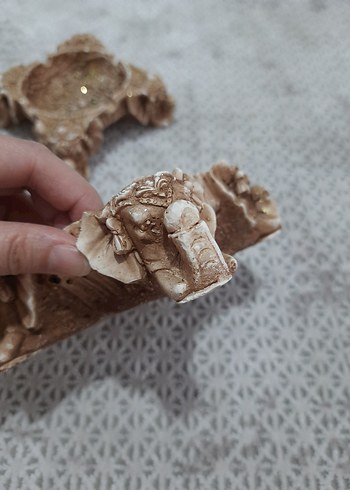 Bej Detaylı Dekoratif küllük - Görsel 8