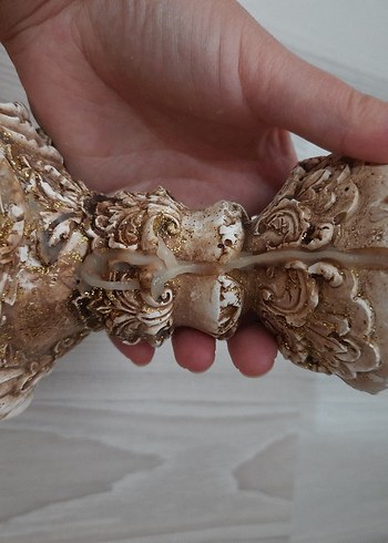 Bej Dekoratif Mumluk - Görsel 4