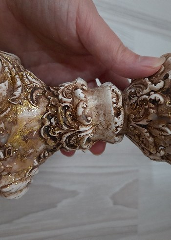 Bej Dekoratif Mumluk - Görsel 6