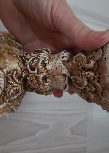 Bej Dekoratif Mumluk - Görsel 5