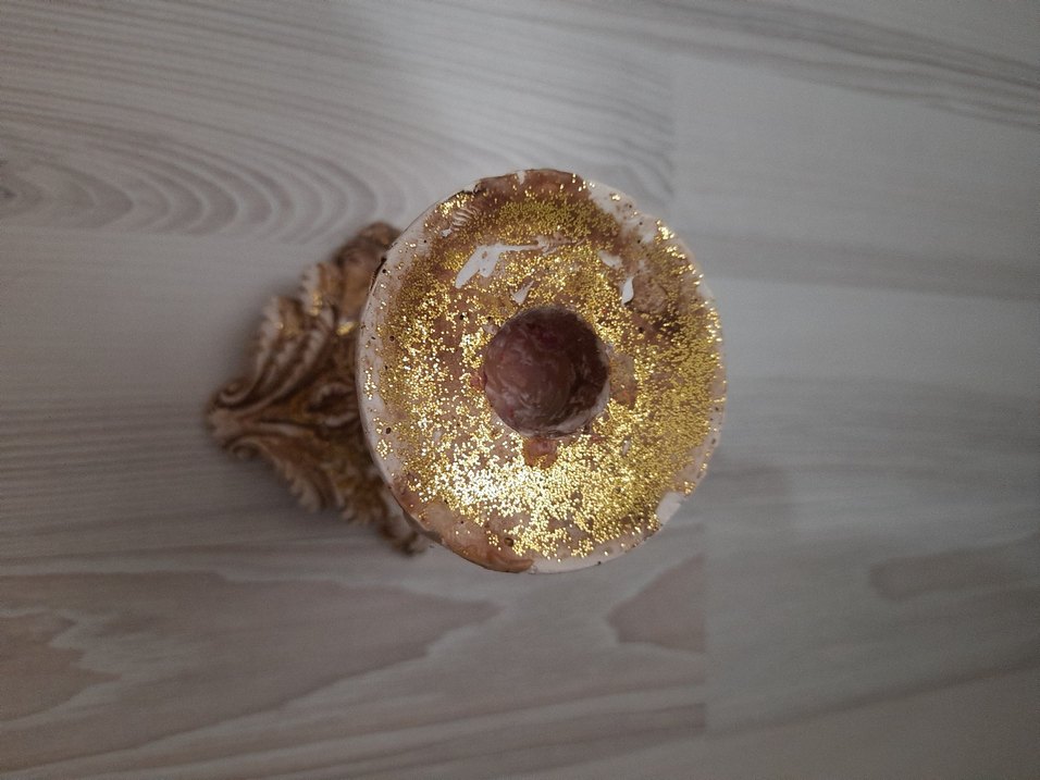 Bej Dekoratif Mumluk - Görsel 3