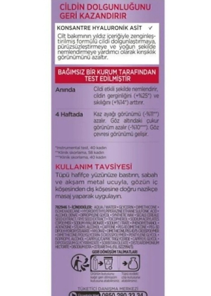 Loreal paris kırışıklık karşıtı orjinal - Görsel 2