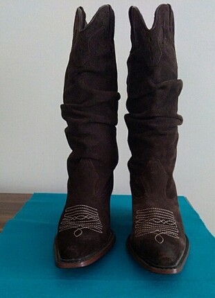 Kovboy süet çizme kahve rengi Steve Madden