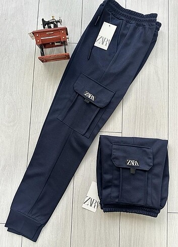 Zara unisex cargo pantolon