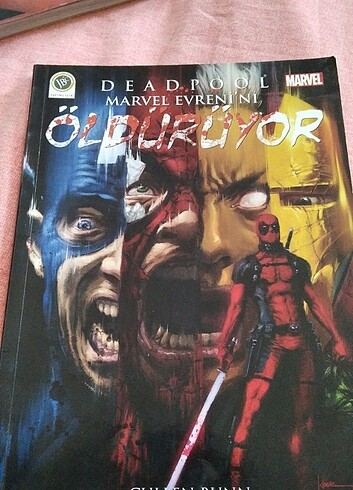 Deadpool Marvel Evreni'ni Öldürüyor kitap