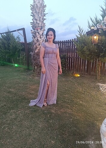 ışıl ışıl yeni sezon elbise görümce elbisesi olarak aldım 