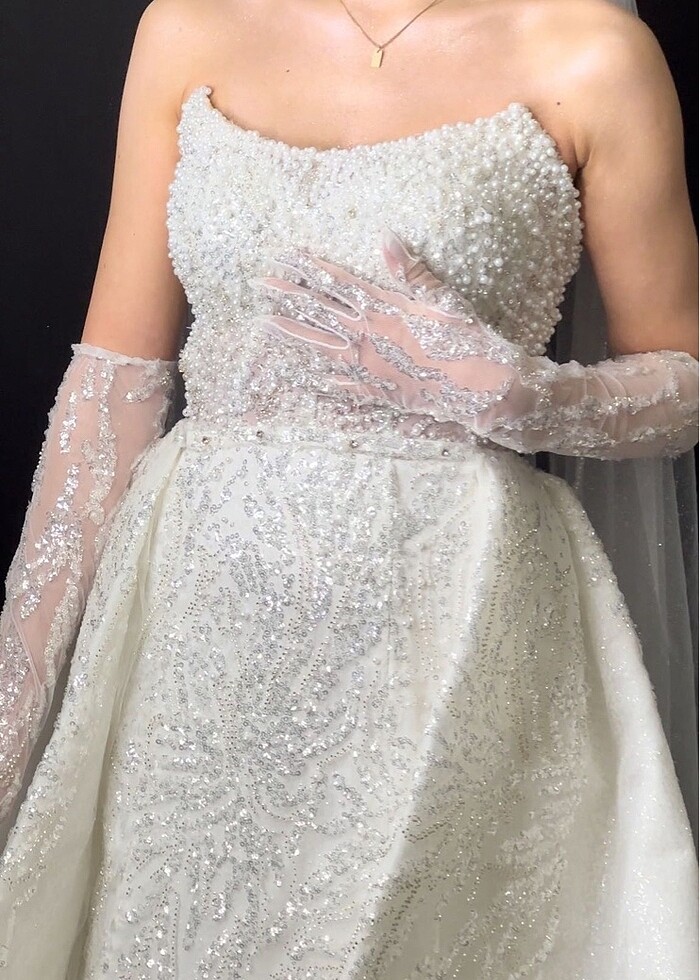 Özel dikim gelinlik - Görsel 3