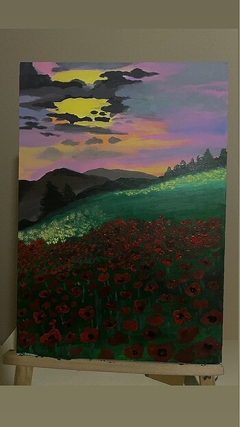 Tablo Tuval çalışması 35x50