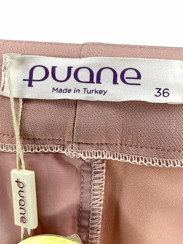 36 Beden pembe Renk Puane Düz Kesim %70 İndirimli.