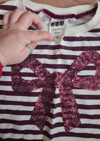 Çizgili sweatshirt - Görsel 3