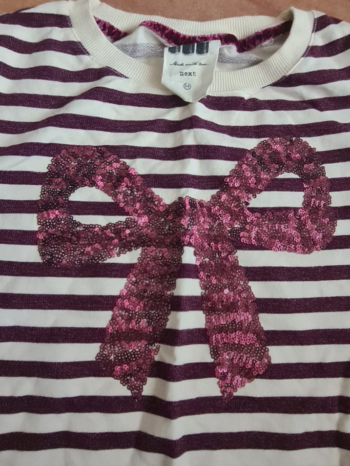 Çizgili sweatshirt - Görsel 4