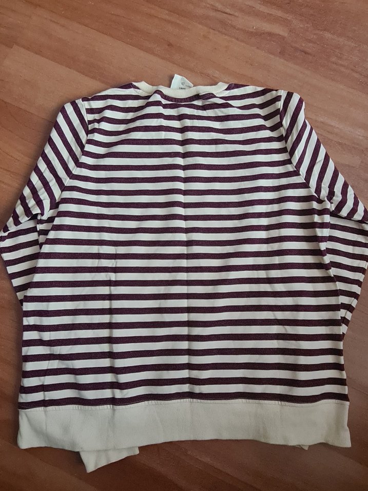 Çizgili sweatshirt - Görsel 5