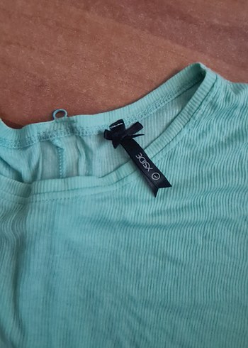 Yarasa kol turkuaz tşhirt - Görsel 2