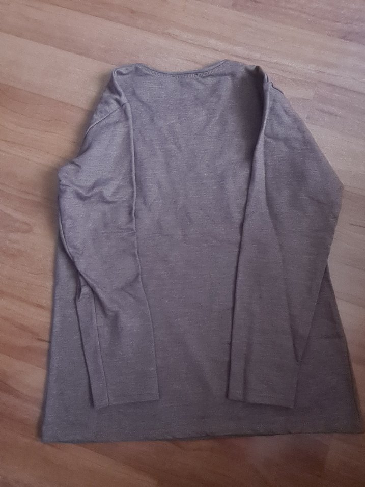 Kahverengi sweatshirt - Görsel 4