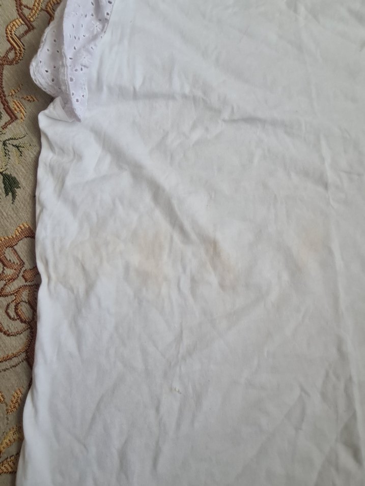 Kısa Kollu Beyaz Kadın tşhirt - Görsel 2