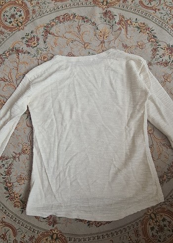 Nakışlı Uzun Kollu bluz - Görsel 4