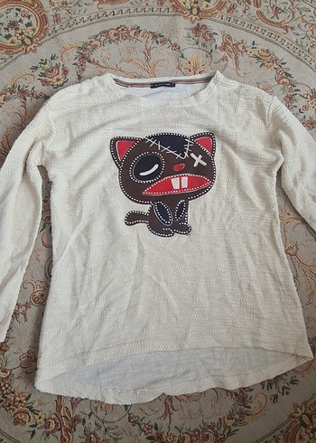 Nakışlı Uzun Kollu bluz - Görsel 3