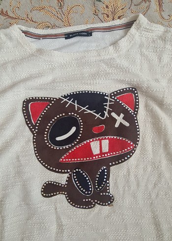 Nakışlı Uzun Kollu bluz - Görsel 2