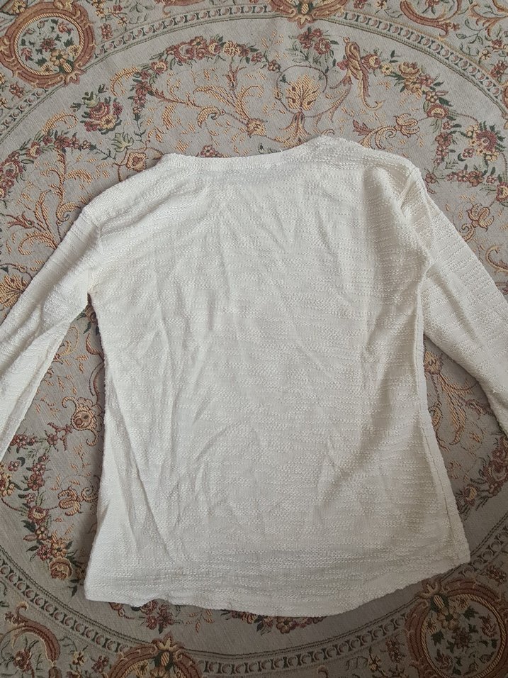 Nakışlı Uzun Kollu bluz - Görsel 4