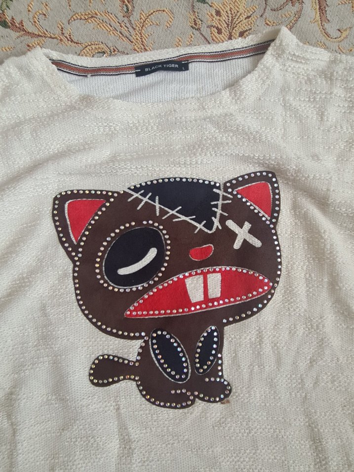 Nakışlı Uzun Kollu bluz - Görsel 2