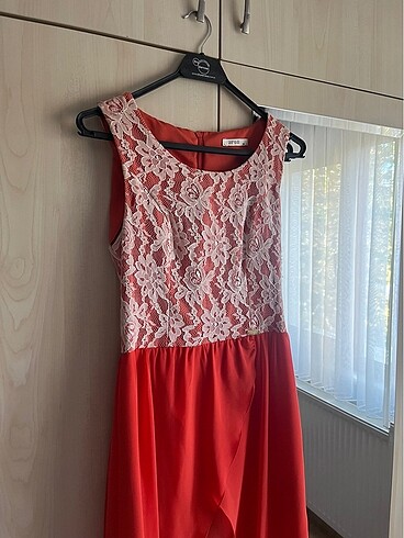 Turuncu Abiye - Görsel 2