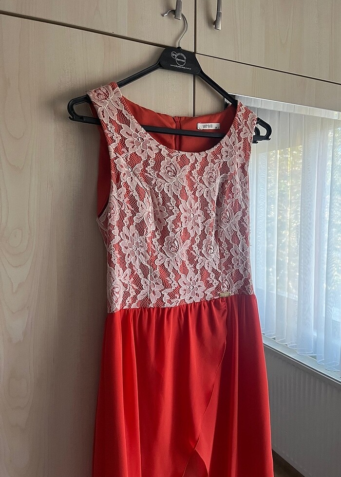 Turuncu Abiye - Görsel 2