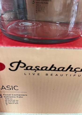 Paşabahçe Üçlü kavonoz