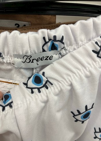 Diğer Beyaz Göz Desenli pijama