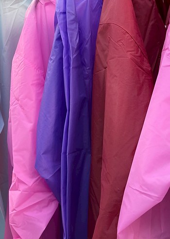 Mavi Uzun Kollu Yağmurluk - Görsel 3