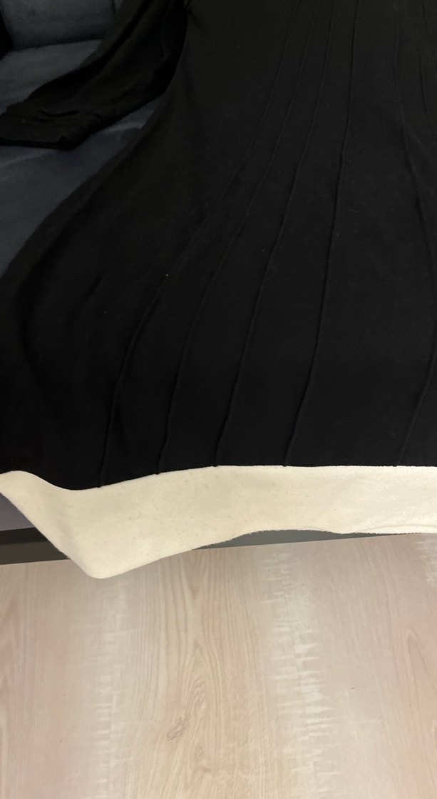 Degaje yakalı elbise - Görsel 5