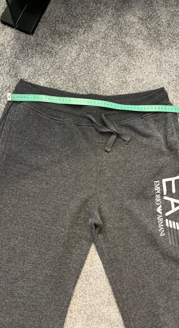 Gri Rahat Kesim Erkek Eşofman Altı - Görsel 2