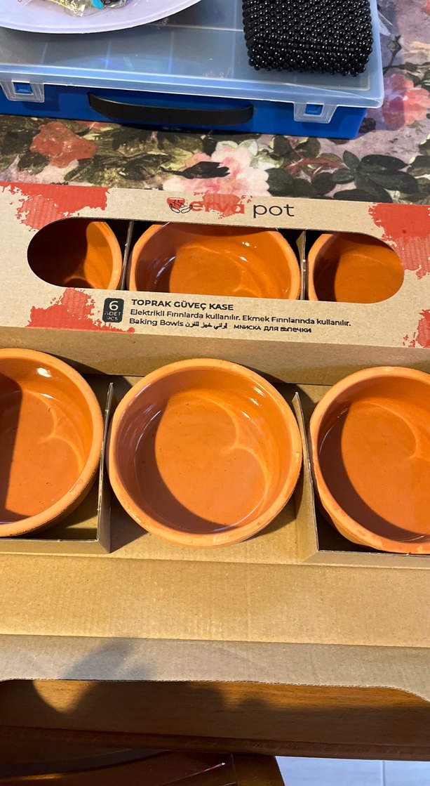 Kahverengi Toprak Kaplı 6'lı Kase Seti - Görsel 2