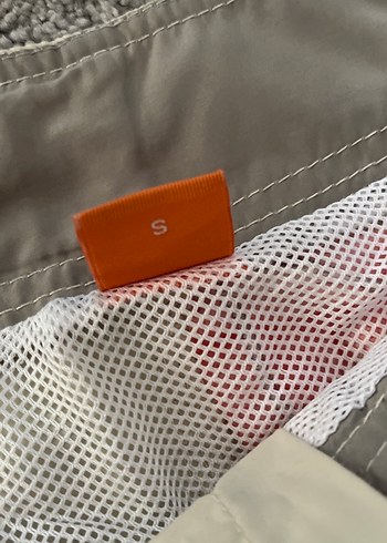 Gri Beyaz Mini Erkek Şort - Görsel 6