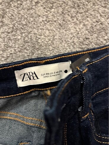 34 Beden lacivert Renk Kot pantolon
