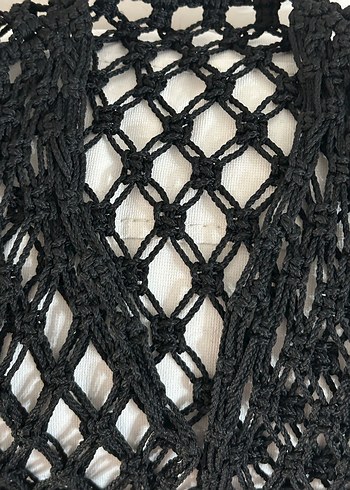 Siyah Örgü Kadın üst - Görsel 4