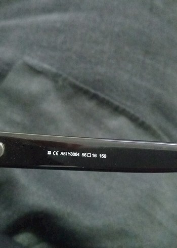 Kare Siyah Gözlük AVVA - Görsel 8