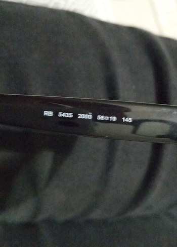 ray ban Siyah erkek optik Gözlüğü - Görsel 6