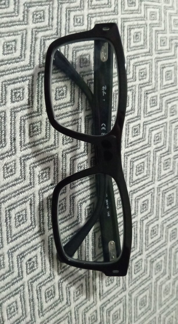 ray ban Siyah erkek optik Gözlüğü - Görsel 2