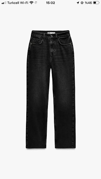 Zara Zara z1975 yüksek bel straight