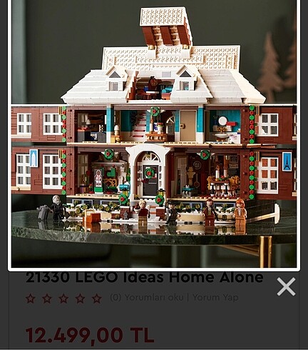  21330 Home Alone Lego Evde Tek Başına