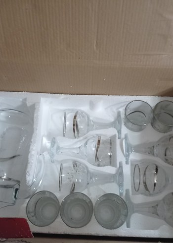 Beyaz Cam Bardak Seti - Görsel 5