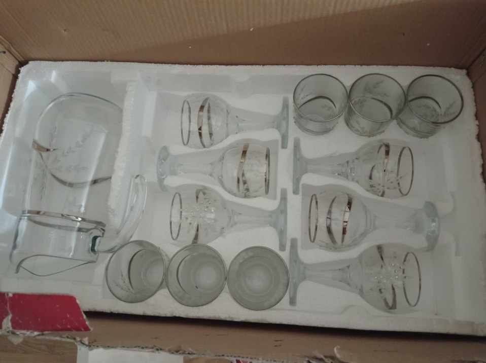 Beyaz Cam Bardak Seti - Görsel 4