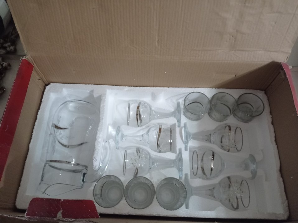 Beyaz Cam Bardak Seti - Görsel 5