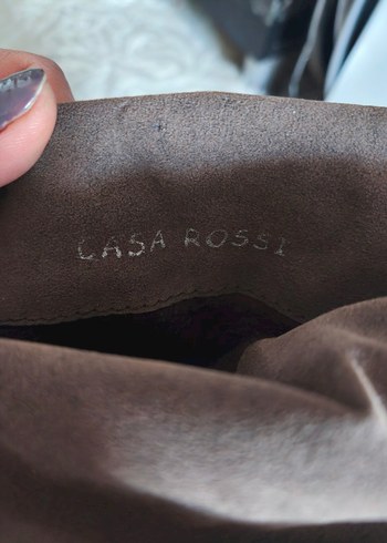 Kadın haki yeşil Süet Tokalı Dizüstü Bot - Görsel 6