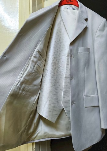 kırık beyaz damatlık - Görsel 4