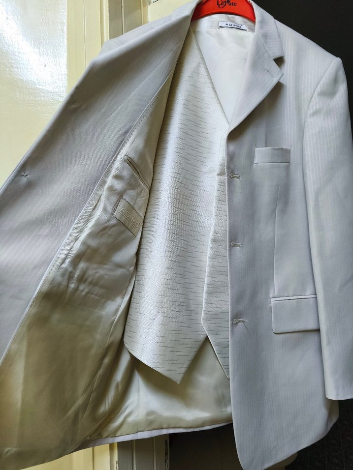 kırık beyaz damatlık - Görsel 4