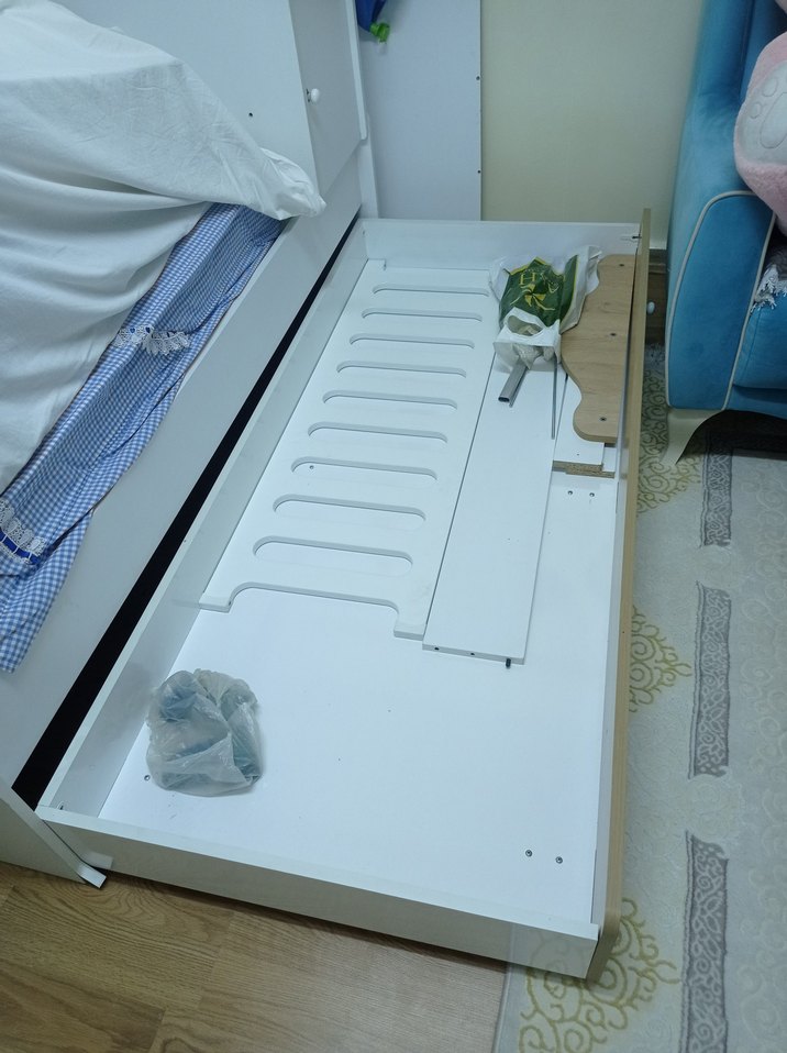 Beyaz büyüyen Bebek Beşiği - Görsel 2